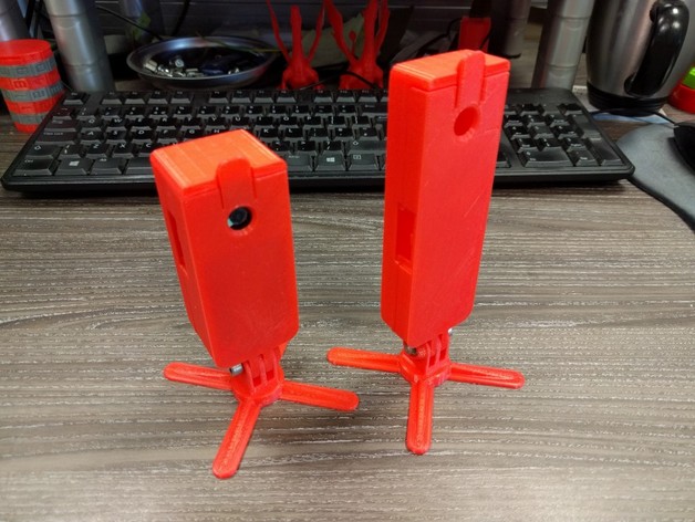 PiZero Vertical Screwless Camera Housings 3D model