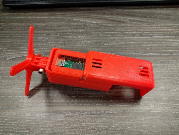 3D PiZero Vertical Screwless Camera Housings model