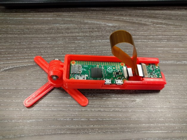 PiZero Vertical Screwless Camera Housings