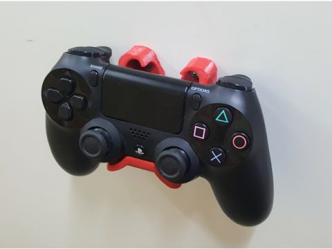 Playstation 4 controller wall mount 3D model