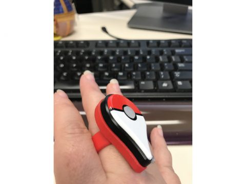 Pokemon Go Plus Ring 3D model
