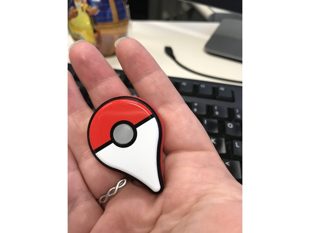 3D Pokemon Go Plus Ring model