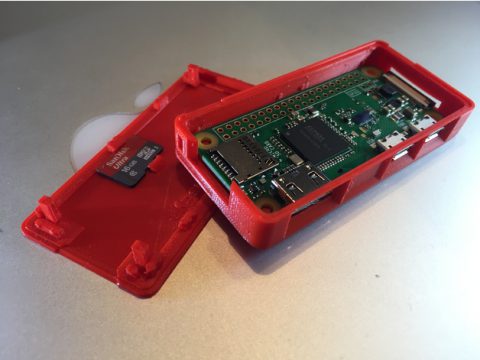 Raspberry Pi Zero Smart Case 3D model