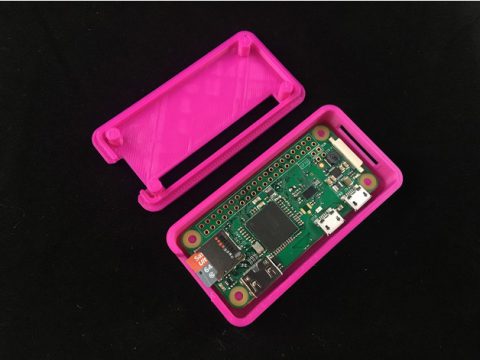 Raspberry Pi Zero W Case 3D model