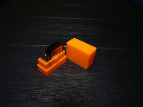 SD and Micro SD Card Holder 3D model