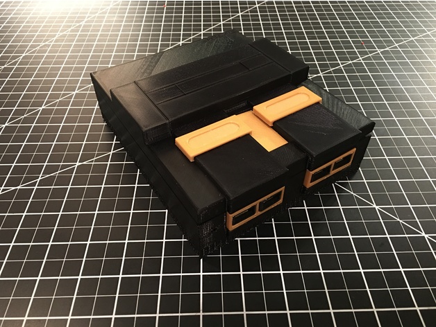 SNES (Super Nintendo) Mini Raspberry Pi 3 Case
