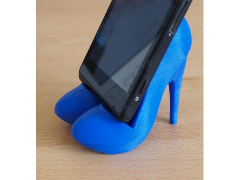 3D Shoe Phone Holder model