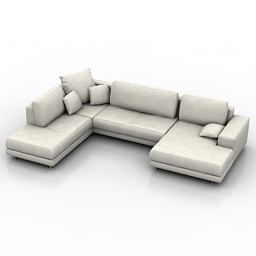 Sofa Arte M Malibu 3d model
