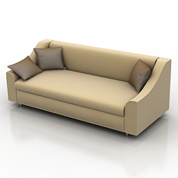 Sofa Biesse Roma 3d model
