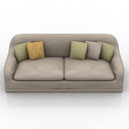 Sofa Biesse Teodoro 3d model