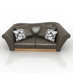 Sofa FENDI 3d model