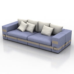 Sofa Ipe Cavalli 3d model free