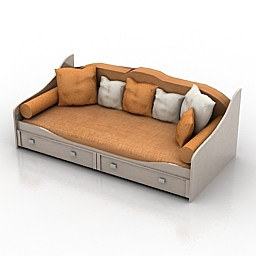 Sofa PROGMATIKA Provance 3d model