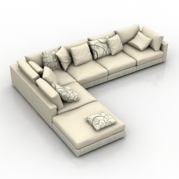 Sofa light 3d model