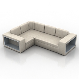 Sofa vito palazzo riviera 3d model