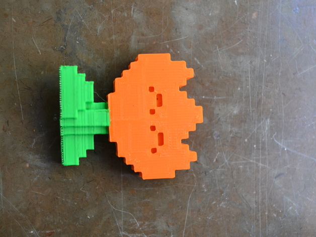 3D Super Mario World Fire flower model