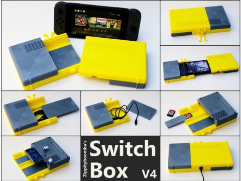 Switchbox - Travel Case for Nintendo Switch 3D model