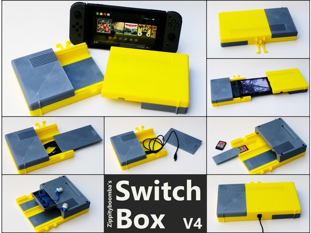 Switchbox Travel Case For Nintendo Switch Downloadfree3d Com
