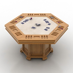 Table Niagara game table 3d model