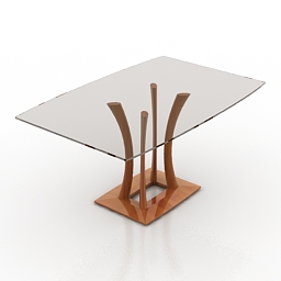 Table Rolf Benz 5000 collection 8890 3d model