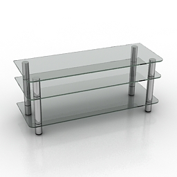 Table hitech 3d model