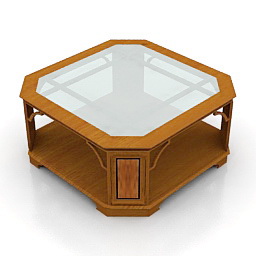 Table moble art 3d model