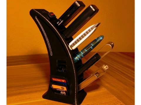 USB Stick Holder 3D model