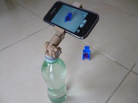 Universal bottle cap tripod 3D model