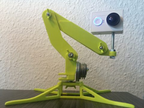 Universal camera mount standing & printer mount 3D model