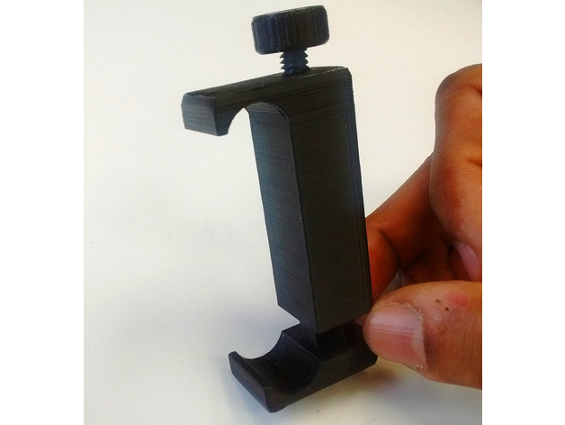 3D Universal tripod phone mount model