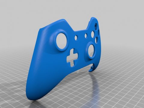 Xbox One Controller Faceplate 3D model