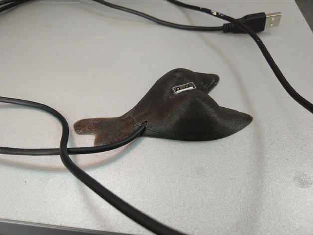 3D Butt desktop usb extension model