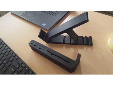Foldable notebook stand 3D model