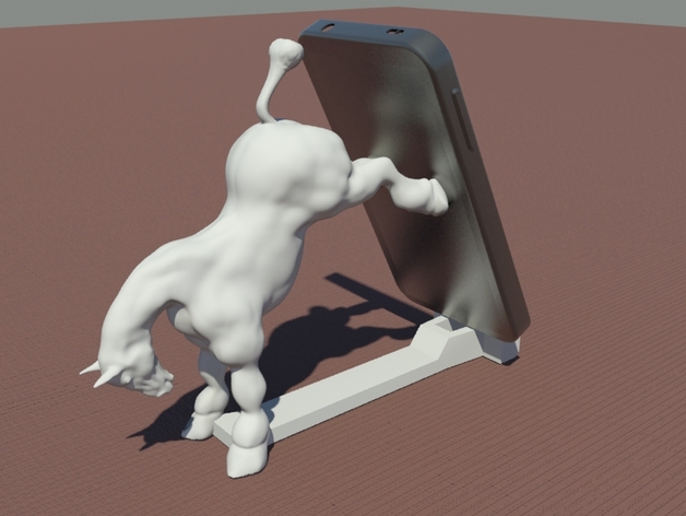 3D Horse cell phone stand model