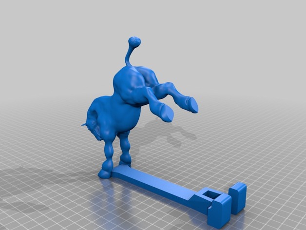 Horse cell phone stand