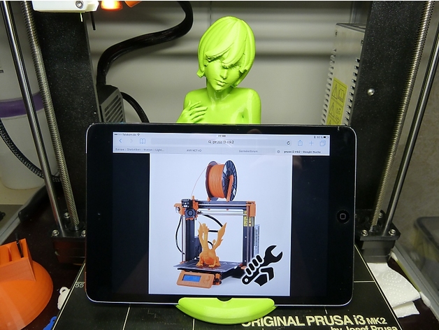 iPad stand 3D model