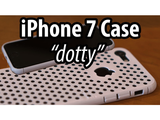 iPhone 7 Case "dotty" 3D model