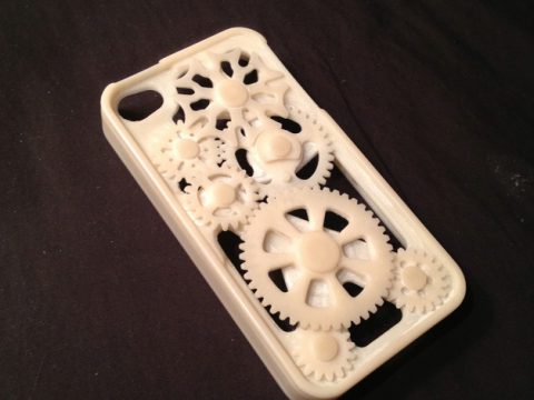 3D iPhone Gear Case with Geneva Mechanism model