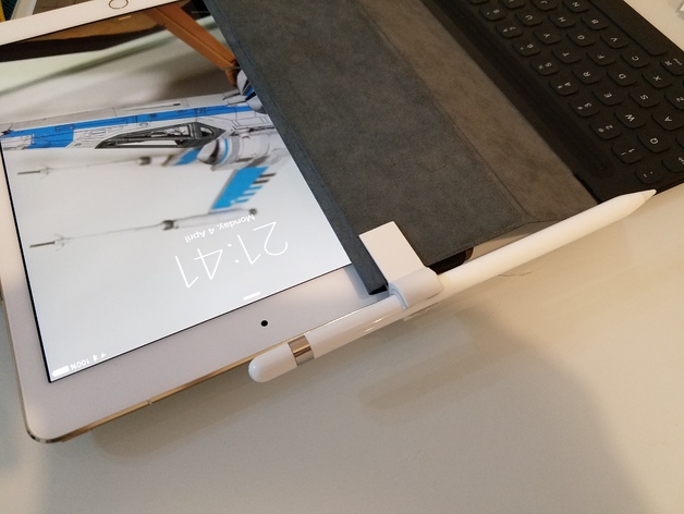 3D Apple Pencil Holder for Smart Keyboard model