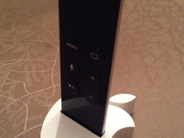 3D Apple TV Remote Holder model