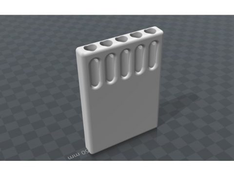 Cigarette case 3D model