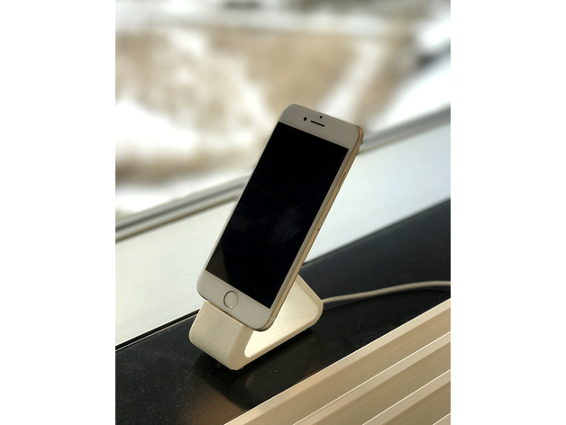 Clean IPhone 5-7+ stand 3D model