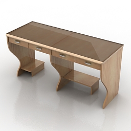 Desk 3d model