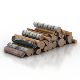 Firewood 3d model