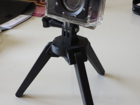 Foldable Camera Tripod 3D model