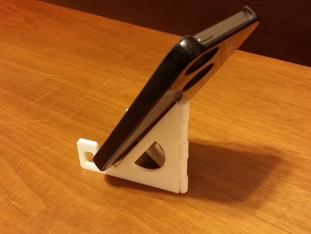 3D Folding Hinged Phone Stand model