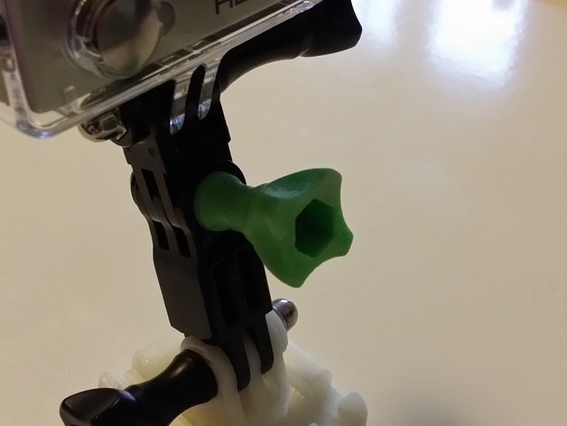 Gopro knob short