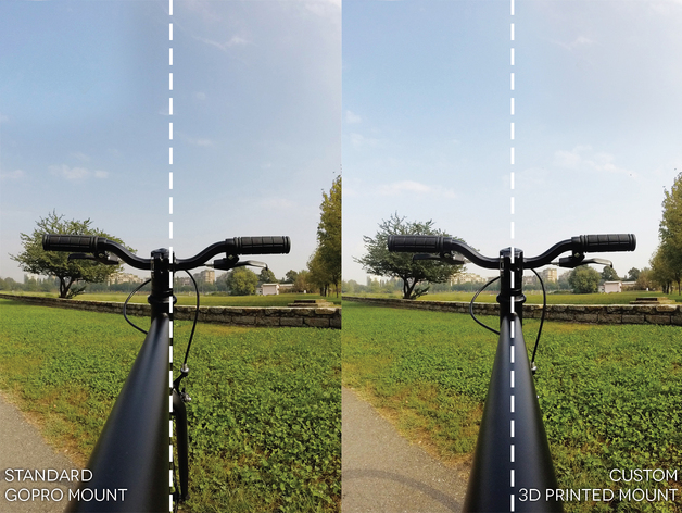Handlebars GoPro Mount (20-50mm)