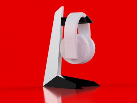 Tanto Headphone Stand 3D model