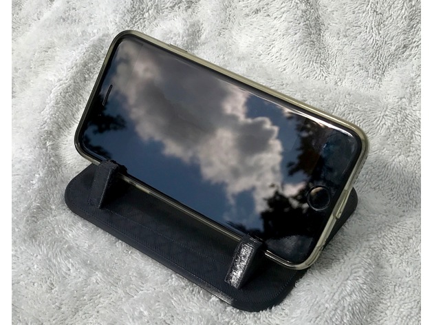 Horizontal Phone Holder 3D model